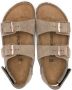 Birkenstock Kids Milano HL leren sandalen Groen - Thumbnail 3