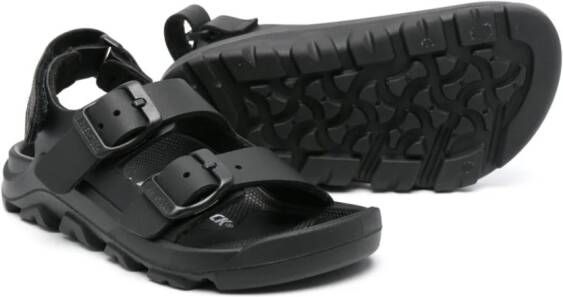 Birkenstock Kids Mogami sandalen met gesp Zwart