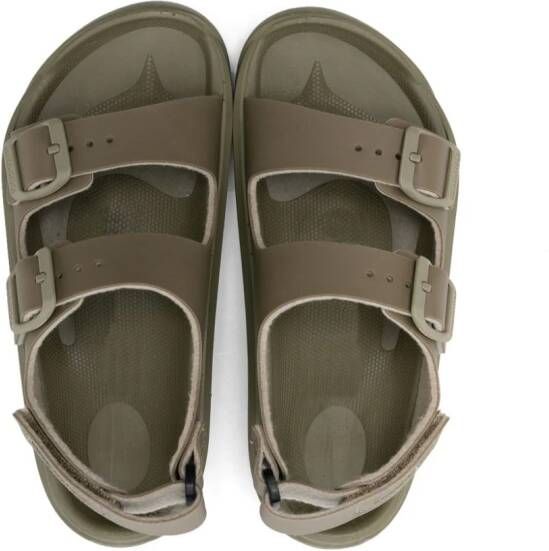 Birkenstock Kids Sandalen met klittenband Groen