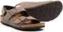 Birkenstock Kids New York sandalen met gesp Bruin - Thumbnail 2