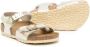 Birkenstock Kids Rio metallic sandalen Goud - Thumbnail 2