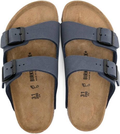 Birkenstock Kids Sandalen met bandjes Blauw