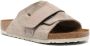 Birkenstock Kyoto sandalen met klittenband Beige - Thumbnail 2