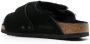 Birkenstock Kyoto suède sandalen Zwart - Thumbnail 3