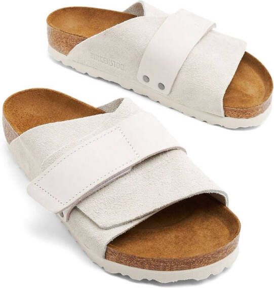 Birkenstock Kyoto slippers Wit