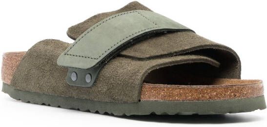 Birkenstock Kyoto slippers Groen