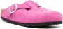Birkenstock Leren slippers Roze - Thumbnail 2