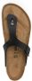 Birkenstock Leren teenslippers Zwart - Thumbnail 4