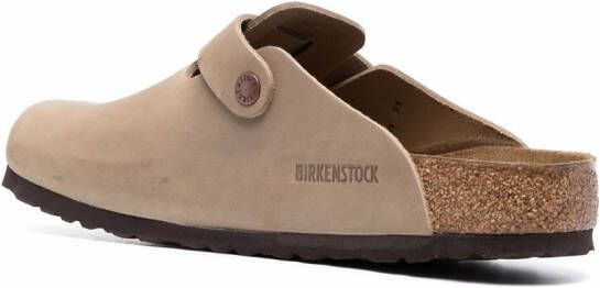 Birkenstock Loafers met gesp Beige