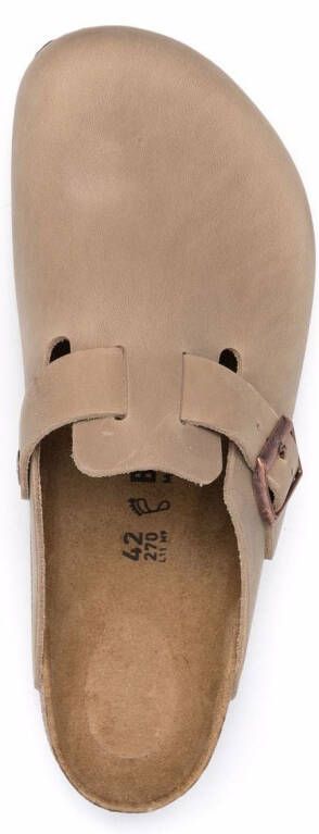 Birkenstock Loafers met gesp Beige