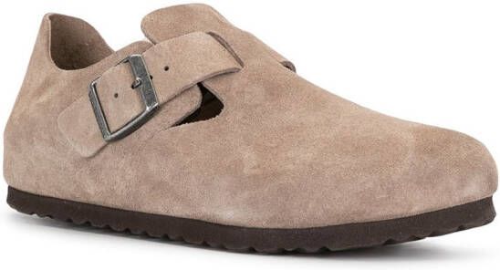 Birkenstock London suède schoenen Beige