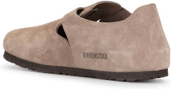 Birkenstock London suède schoenen Beige