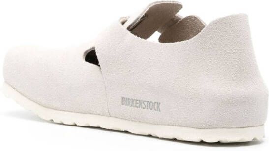Birkenstock London suède slippers Beige