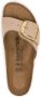 Birkenstock Madrid Big Buckle leren sandalen Bruin - Thumbnail 4