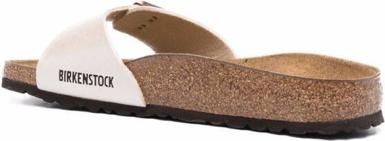 Birkenstock Madrid sandalen met enkelbandje Beige
