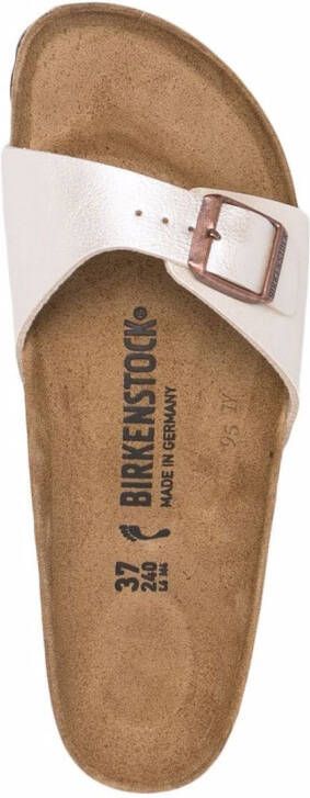 Birkenstock Madrid sandalen met enkelbandje Beige