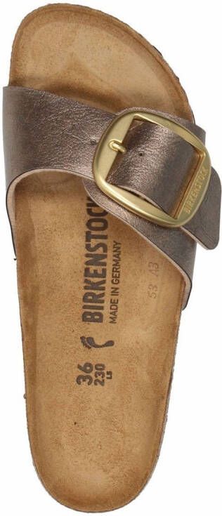Birkenstock Madrid sandalen met gesp Beige