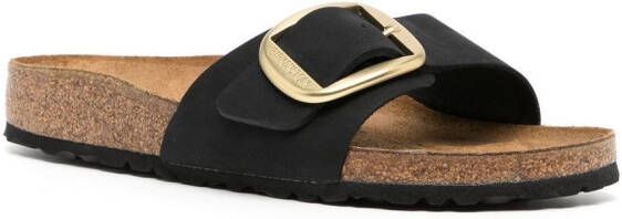 Birkenstock Madrid sandalen met gesp Bruin