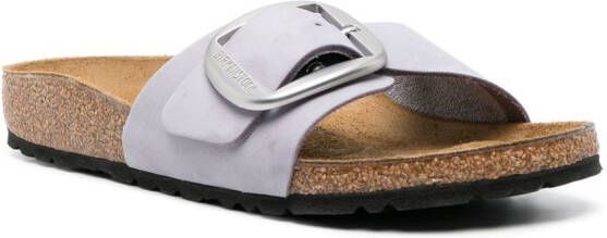 Birkenstock Madrid sandalen met gesp Paars