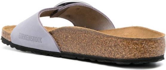 Birkenstock Madrid sandalen met gesp Paars