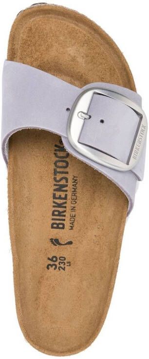 Birkenstock Madrid sandalen met gesp Paars