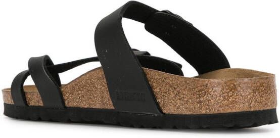 Birkenstock Mayari sandalen met teenbandje Zwart