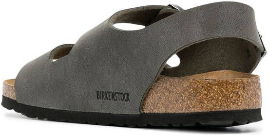 Birkenstock Milano Birko sandalen met bloemenprint Groen