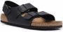 Birkenstock Milano sandalen met dubbele bandjes Zwart - Thumbnail 2