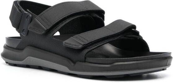 Birkenstock Milano sandalen met klittenband Zwart