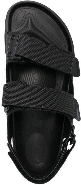 Birkenstock Milano sandalen met klittenband Zwart