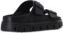 Birkenstock Papillio Arizona slippers met gesp Zwart - Thumbnail 3