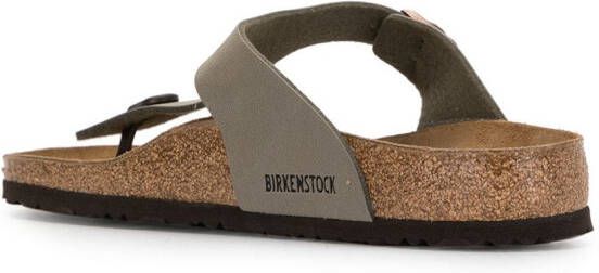 Birkenstock Platte sandalen Bruin