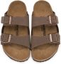 Birkenstock Kids Sandalen met dubbele band Bruin - Thumbnail 3