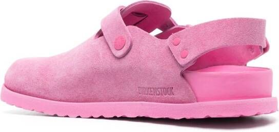 Birkenstock Tokio II leren sandalen Roze