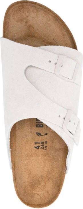 Birkenstock Sandalen met gesp Wit