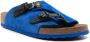 Birkenstock Zurich Tech suède slippers Blauw - Thumbnail 2