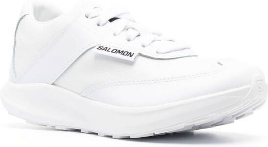 Black Comme Des Garçons x Salomon sneakers met vlakken Wit