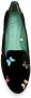 Blue Bird Shoes Borboleta fluwelen loafers Zwart - Thumbnail 4