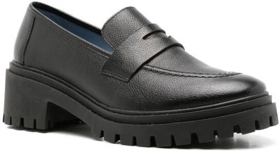 Blue Bird Shoes Couro Preto loafers Zwart