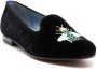 Blue Bird Shoes Fluwelen loafers Zwart - Thumbnail 2