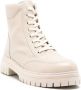 Blue Bird Shoes Leren veterlaarzen Beige - Thumbnail 2