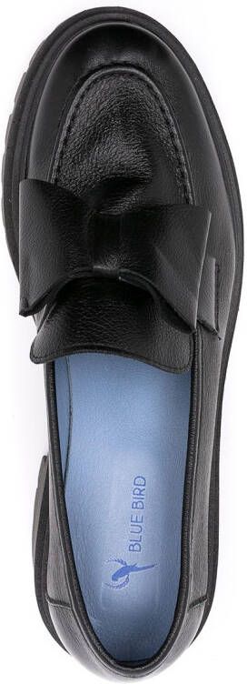 Blue Bird Shoes Loafers met chunky zool Zwart