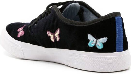Blue Bird Shoes Sneakers met borduurwerk Zwart