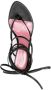 Blumarine Leren sandalen met veters Zwart - Thumbnail 4