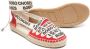 Bobo Choses Katoenen espadrilles met veters Rood - Thumbnail 2