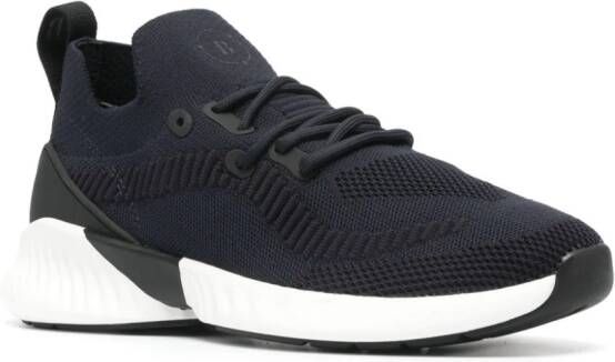 Boggi Milano Willow sneakers met vlakken Blauw