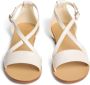 Bonpoint Fia leren sandalen Wit - Thumbnail 3