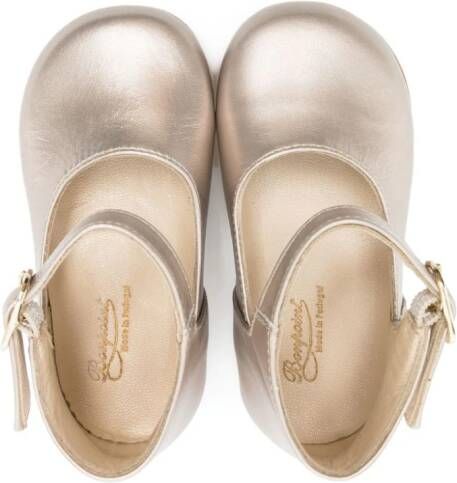 Bonpoint Metallic ballerina's Goud