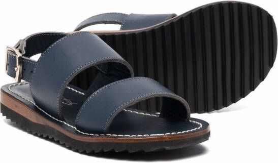 Bonpoint Sandalen met open neus Blauw