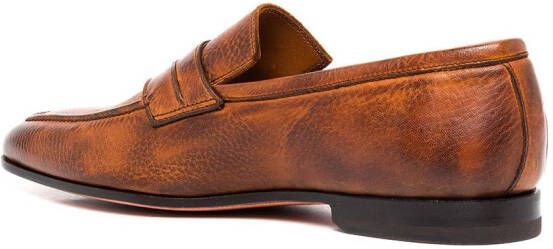 Bontoni Principe leren loafers Bruin